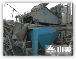 四川河卵石細(xì)沙回收洗砂生產(chǎn)線(xiàn)